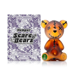 4.3” Hemper Scare Bears Teddy Bear Hand Pipe - (1 Count)-Hand Pipes, Rigs, & Bubblers