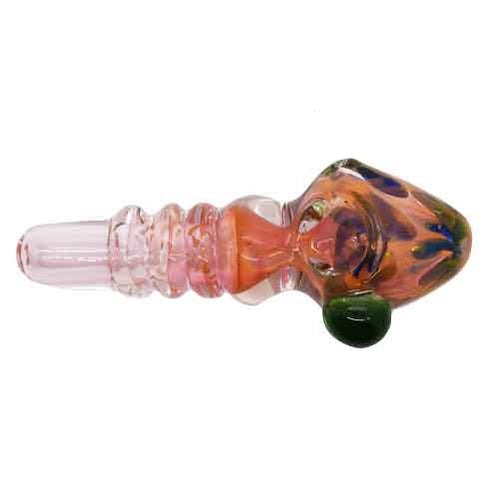 4.5" Decorative Rings Glass Hand Bowl - Design May Vary - (1, 5, OR 10 Count)-Hand Glass, Rigs, & Bubblers