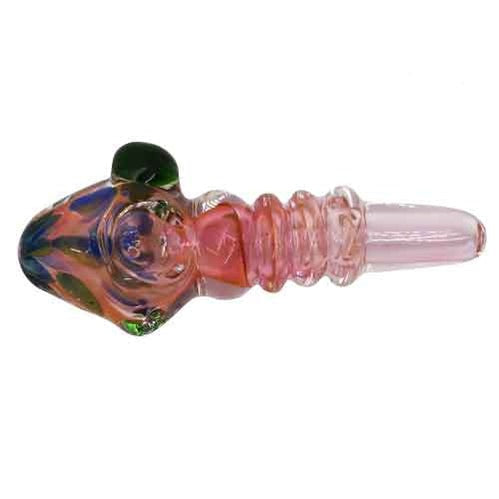 4.5" Decorative Rings Glass Hand Bowl - Design May Vary - (1, 5, OR 10 Count)-Hand Glass, Rigs, & Bubblers