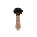 4.5" Golden Fume Swirl Hand Pipe - (2 Count)-Hand Pipes, Rigs, & Bubblers-MJ Wholesale