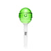 4.5" Hemper Sucker 4 Love Lollipop Green Hand Pipe - (1 Count)-Hand Pipes, Rigs, & Bubblers
