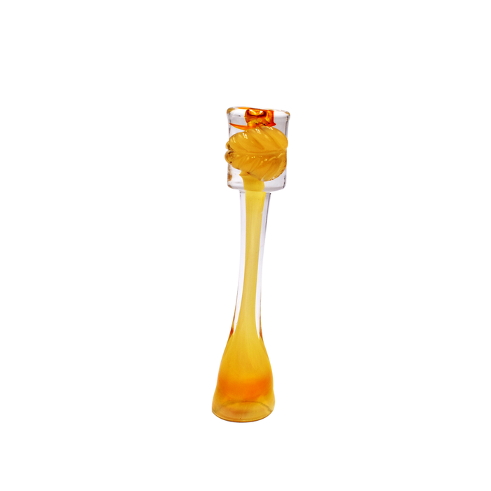 4.5" Leaf Attached Chillum - Color May Vary - (5 Count)-Hand Pipes, Rigs, & Bubblers