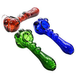 4.5" Multi Marvels Decorated Hand Pipe - Design May Vary - (1 Count)-Hand Glass, Rigs, & Bubblers