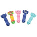 4.5" Silicone Bear Covering Eyes Hand Pipe - Color May Vary - (1 Count)-Hand Glass, Rigs, & Bubblers