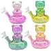 4.5" Sitting Baby Bear Color Gradient Water Pipe - Various Colors - (1 Count)-Hand Pipes, Rigs, & Bubblers