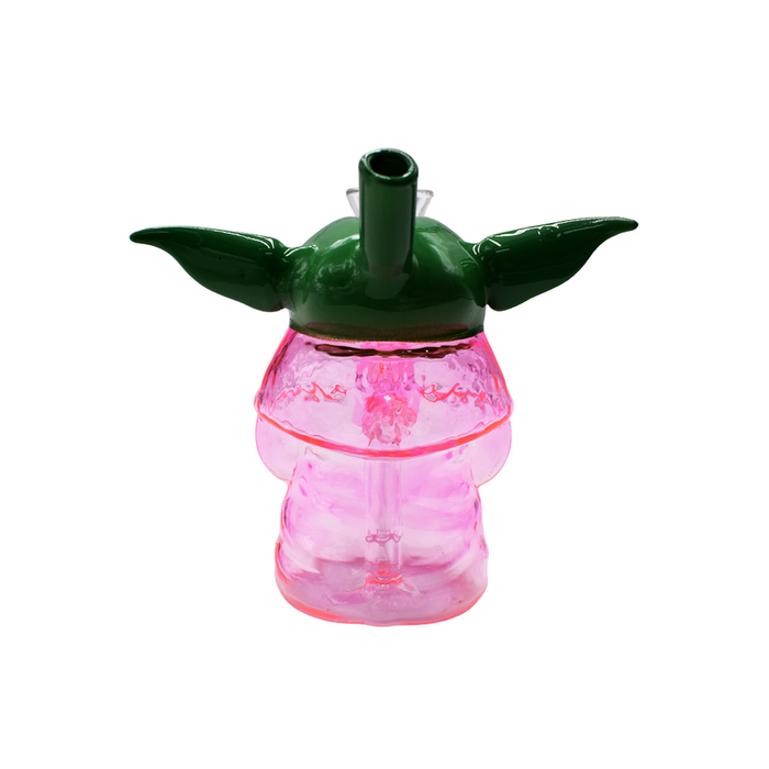 4.5" Space Alien Mini Rig Waterpipe - Color and Design May Vary - (1 Count)-Hand Pipes, Rigs, & Bubblers