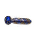 4.5" Worked Diamond Pattern Hand Pipe - (1 Count)-Hand Pipes, Rigs, & Bubblers