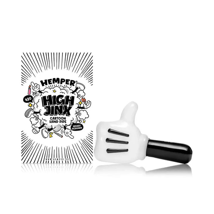 4.8" Hemper Cartoon Hand Pipe - (1 Count)-Hand Pipes, Rigs, & Bubblers