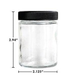 NEW Lot of 2 Boxes Horizon Glass Spice Jars With Cork Lid 2 Count Each 5 oz