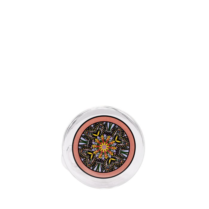5" Bent Neck Inline Drop Perc Waterpipe - Colors May Vary - (1 Count)-Hand Pipes, Rigs, & Bubblers