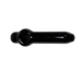 5" Black Front Nub Glass Hand Pipe - (1 Count)-Hand Pipes, Rigs, & Bubblers