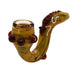 5” Critter Design Sherlock Glass Hand Pipe - Color May Vary - (1, 5, or 10 Count)-Hand Glass, Rigs, & Bubblers
