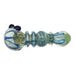 5” Decorative Triple Rim and Ball Glass Pipe - Design May Vary - (1 Count)-Hand Glass, Rigs, & Bubblers