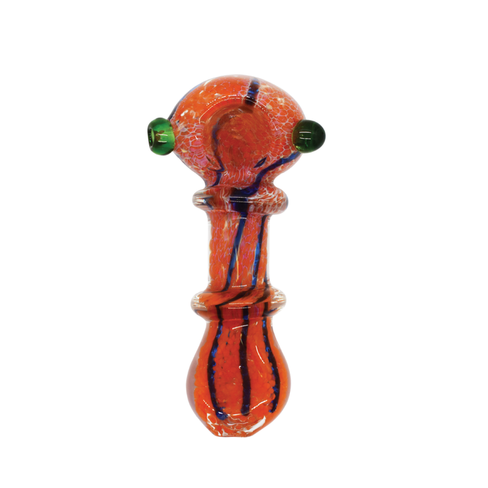 5" Frit Rim Flat Mouth Hand Pipe (1,5 OR 10CT)-Hand Pipes, Rigs, & Bubblers