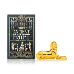 5” Hemper Ancient Egypt Sphinx Glass Hand Pipe - (1 Count)-Hand Pipes, Rigs, & Bubblers