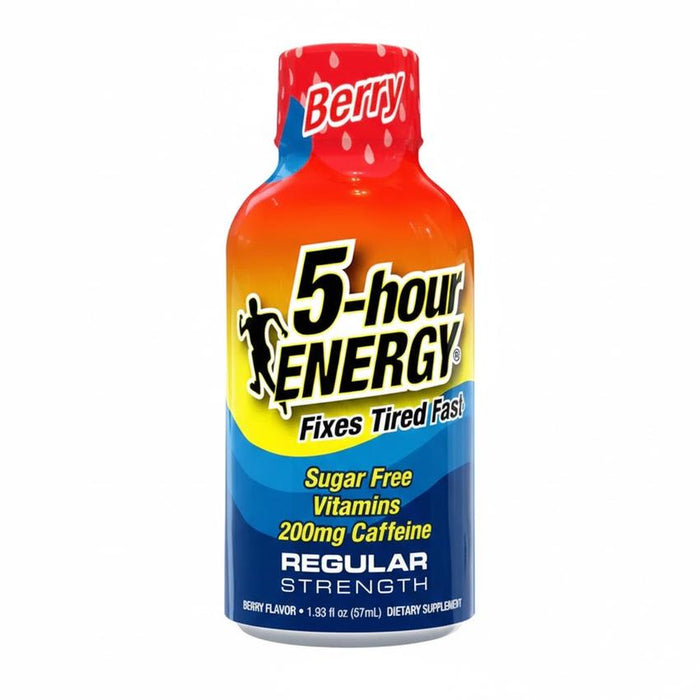 5 Hour Energy Shot Regular Strength - Berry 1.93 oz - (12 Count Display)-Dietary Supplements