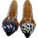 5" Ice Cream Hand Glass - Design May Vary - (2 Count)-Silicone Hand Pipe