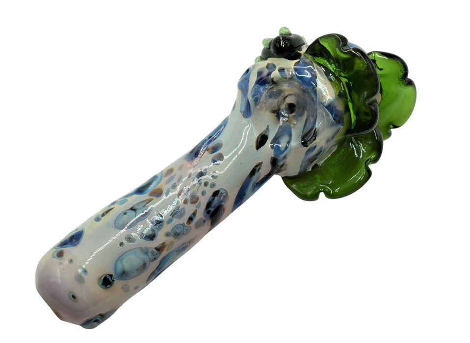 5" Mushroom & Frit Fume - Color May Vary - (1 Count)-Hand Pipes, Rigs, & Bubblers