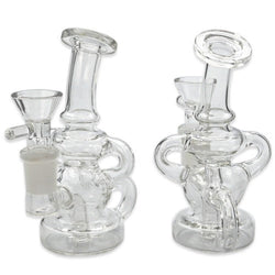 5" Super Mini Rig - Design May Vary - (1 Count)-Hand Glass, Rigs, & Bubblers