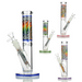 5" Trippy Rainbow Glass Waterpipe - (1 Count)-Hand Pipes, Rigs, & Bubblers