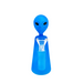 5.5" Alien Frosted Water Pipe- (1 Count)-Hand Pipes, Rigs, & Bubblers