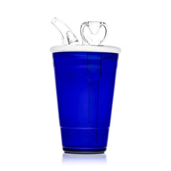 5.9" Hemper Beer Pong Bong - (1 Count)-Hand Pipes, Rigs, & Bubblers