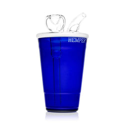 5.9" Hemper Beer Pong Bong - (1 Count)-Hand Pipes, Rigs, & Bubblers