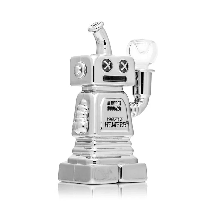5.9” Hemper Hi-Robot Bong- (1 Count)-Hand Pipes, Rigs, & Bubblers