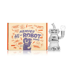 5.9” Hemper Hi-Robot Bong- (1 Count)-Hand Pipes, Rigs, & Bubblers