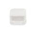 5ml Square Clear Square Glass Jar With White Lid - (250 Count)-Concentrate Containers and Accessories