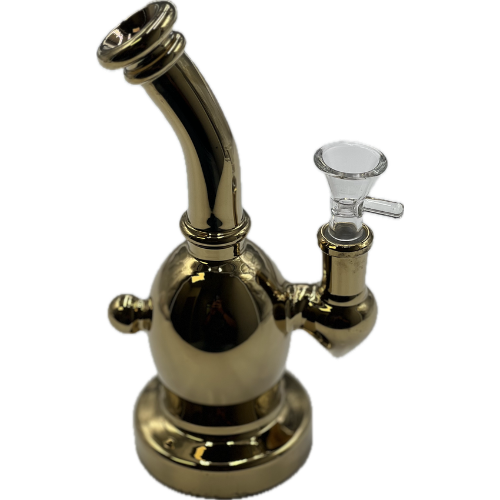 6" Ball On Body Water Pipe - Design May Vary - (1 Count)-Hand Glass, Rigs, & Bubblers