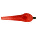 6” Carrot Design Frit Glass Hand Pipe - Color May Vary - (2 Count)-Hand Pipes, Rigs, & Bubblers