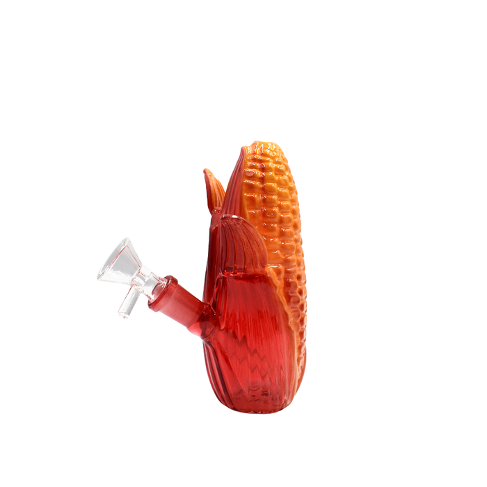 6" Corn Husk Waterpipe - Colors May Vary - (1 Count)-Hand Pipes, Rigs, & Bubblers