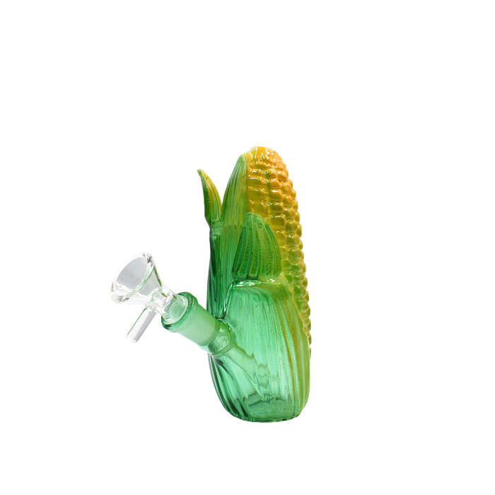 6" Corn Husk Waterpipe - Colors May Vary - (1 Count)-Hand Pipes, Rigs, & Bubblers