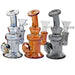 6" Diamond at Side Electro Rig Water Pipe - Colors May Vary - (1 Count)-Hand Pipes, Rigs, & Bubblers