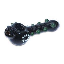 6" Dragon Eye Hand Pipe - Design May Vary - (1 Count)-Hand Glass, Rigs, & Bubblers