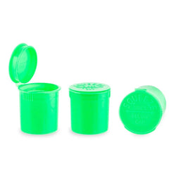6 Dram Pop Top Vial - Green - Child Resistant (600 Count)-Pop Top Vials