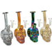 6" Electro Plated Skull Water Pipe - Color & Design May Vary - (1 Count)-Hand Pipes, Rigs, & Bubblers