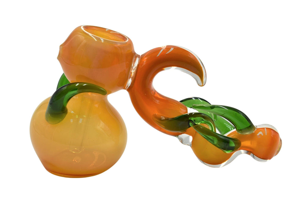 6" Fume Horn Premium Hammer Bubbler - Color May Vary - (1 Count)-Hand Pipes, Rigs, & Bubblers