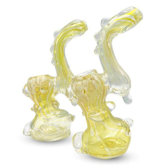 6" Fumed Glass Bubbler - (1 Count)-Hand Pipes, Rigs, & Bubblers