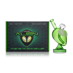 6" Hemper Alien Water Pipe - (1 Count)-Hand Glass, Rigs, & Bubblers