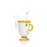 6" Hemper Tea Cup Bong - (1 Count)-Hand Glass, Rigs, & Bubblers