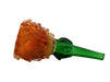 6" Pineapple Inspired Hand Glass - Color May Vary - (1 Count)-Hand Pipes, Rigs, & Bubblers