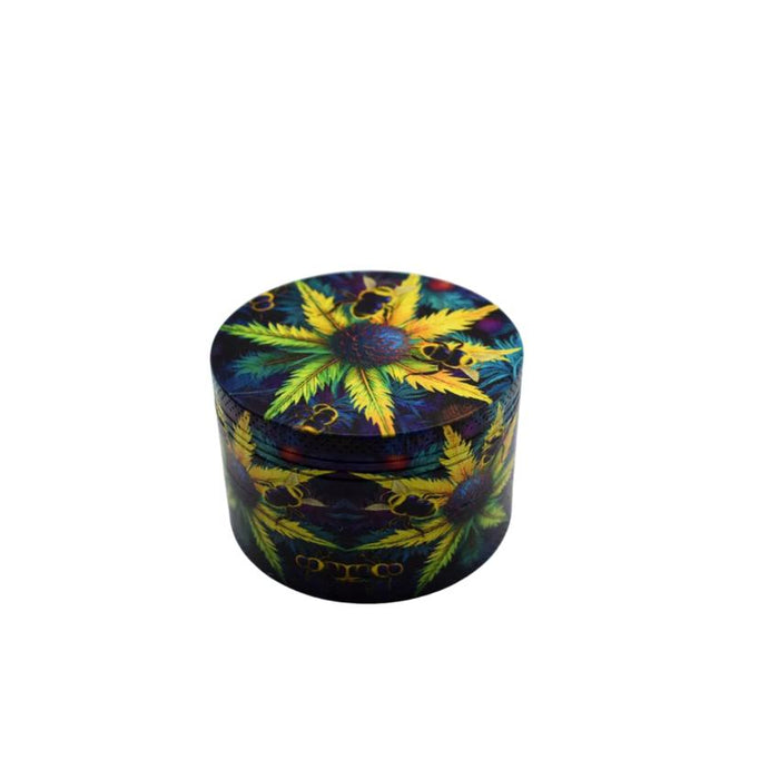 63mm 4 Part Grinder - Sunflower - (1 Count)-Grinders