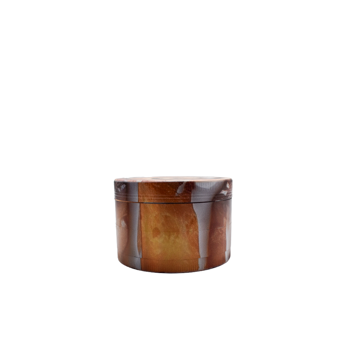 63mm 4-Piece Grinder - Cinnamon Roll - (1 Count)-Grinders-MJ Wholesale