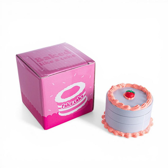 63mm 4 Piece Grinder - Peach Cake - (1 Count)-Grinders