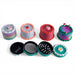 63mm 4 Piece Grinder - Peach Cake - (1 Count)-Grinders
