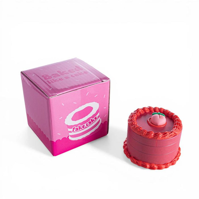 63mm 4 Piece Grinder -Strawberry Cake - (1 Count)-Grinders