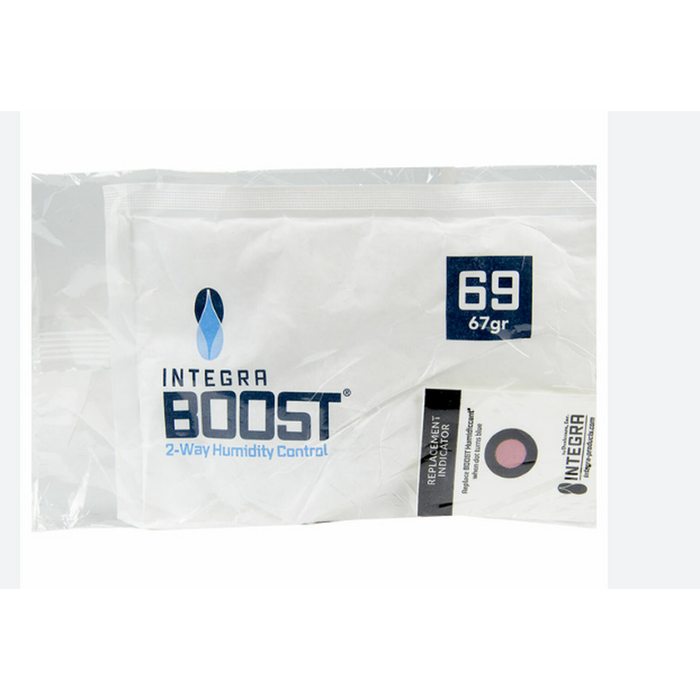 Integra Boost 67g RH 69% Humidity Pack - Individually Wrapped - (24 Count Display)-Humidity Packs-MJ Wholesale