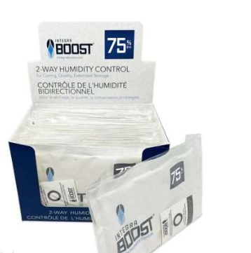 Integra Boost 67g RH 75% Humidity Pack - Individually Wrapped - (12 Count Display)-Humidity Packs-MJ Wholesale